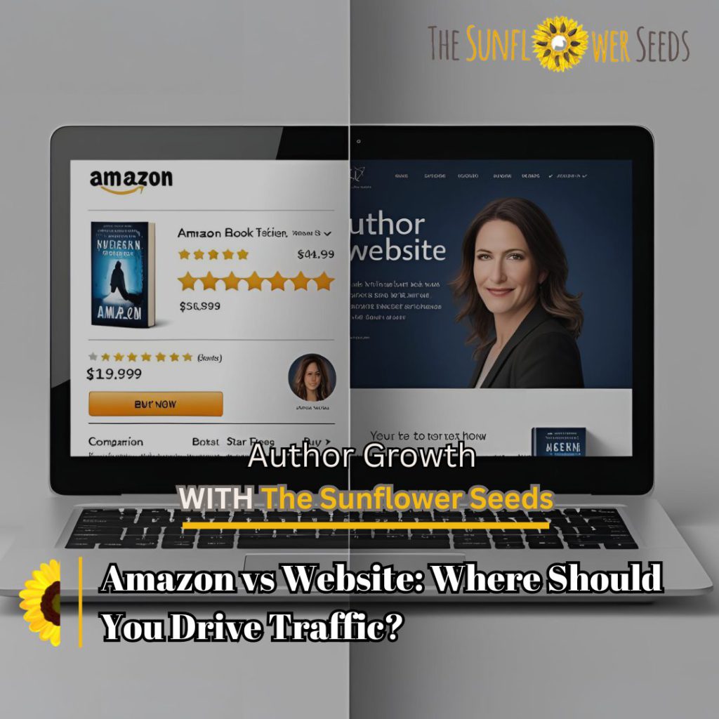 “Amazon vs Website: Where Should You Drive Traffic?”Drive Book Sales Traffic