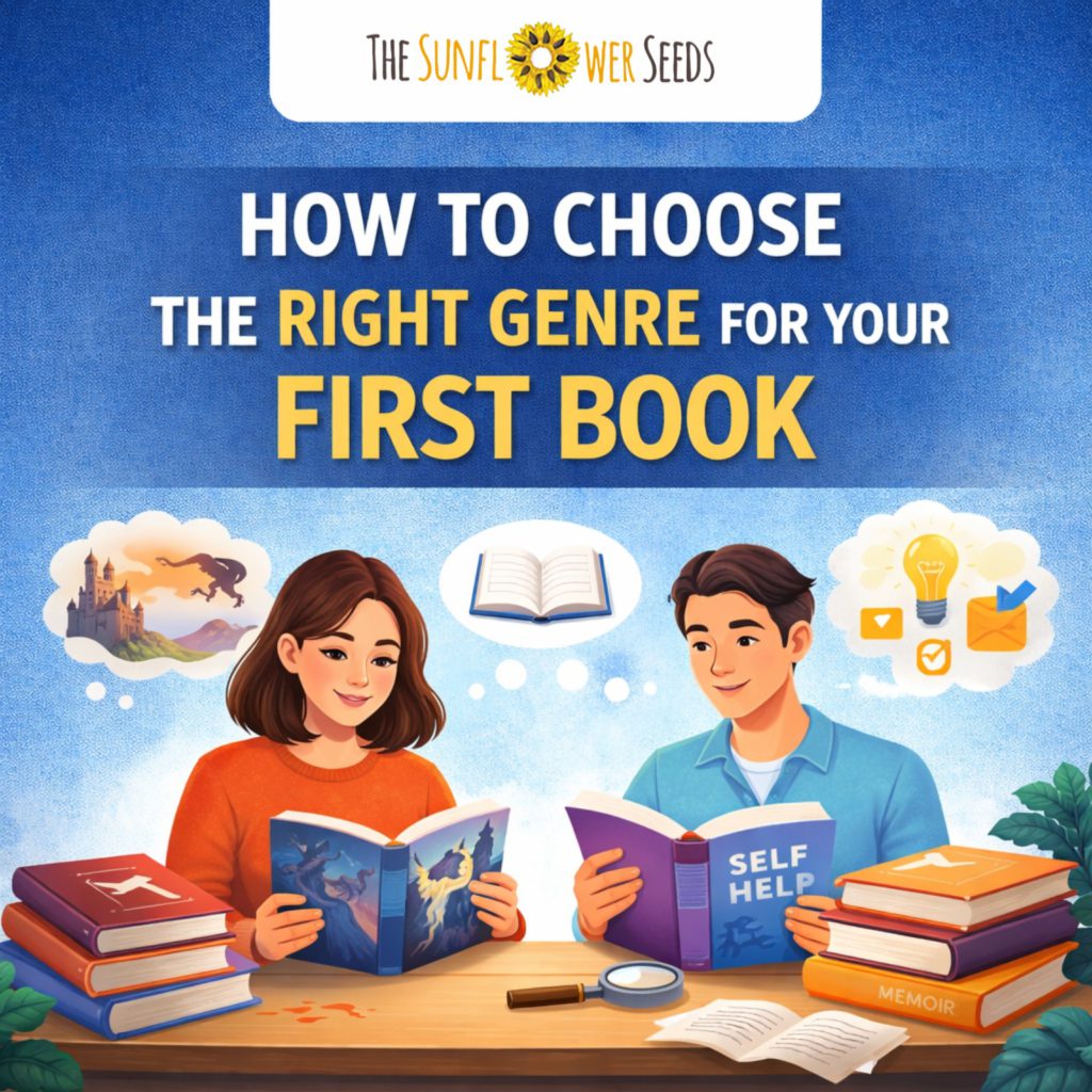 How to choose the right genre for your first book