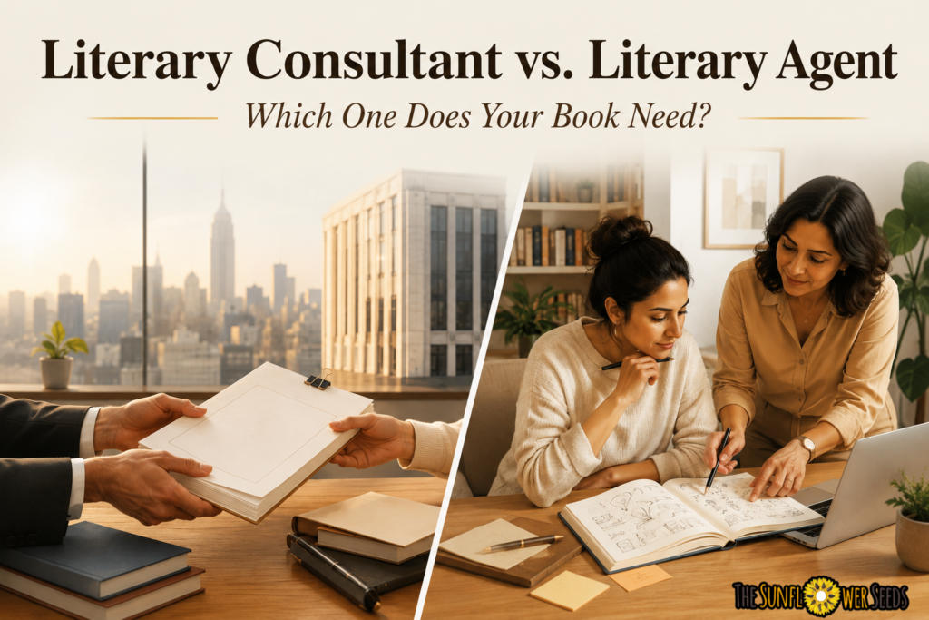 literary consultant vs literary agent comparison