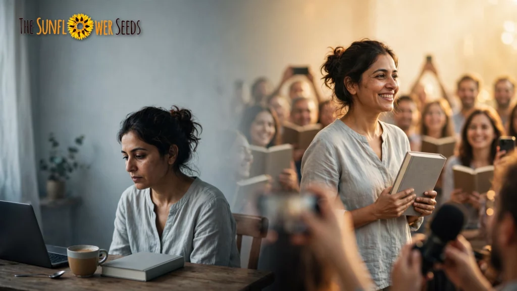 Author personal branding guide: an author building a brand before their book launch